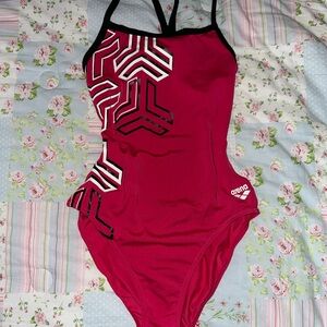 Arena Pink Kikko Challenge Back one-piece